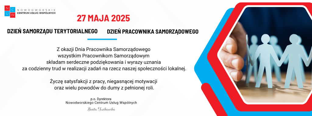 Życzenia z okazji Dnia Pracownika Samorządowego